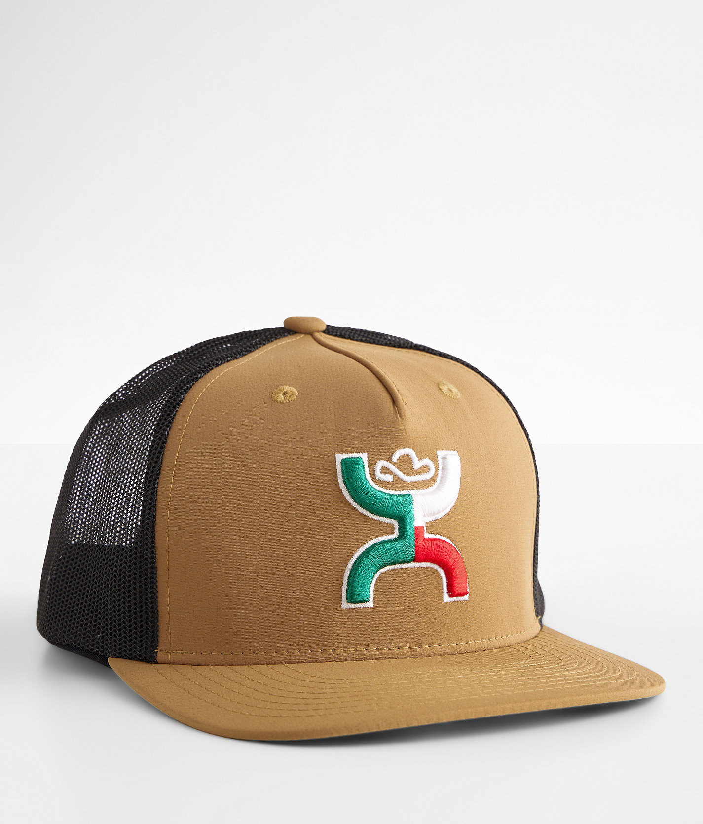 Hooey Boquillas Trucker Hat - Men's Hats in Tan Black