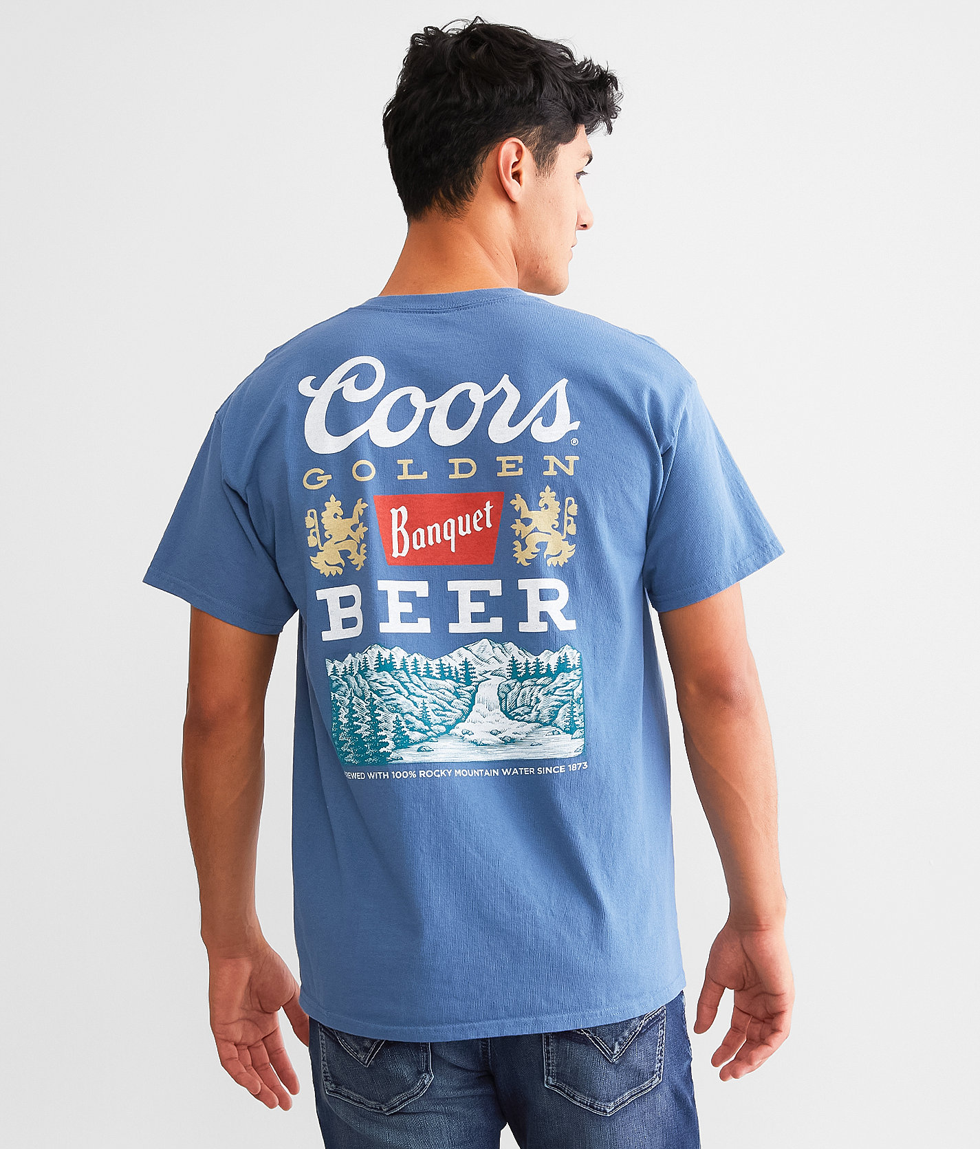 Junkfood Coors® Banquet The Legend T-Shirt - Men's T-Shirts in Slate