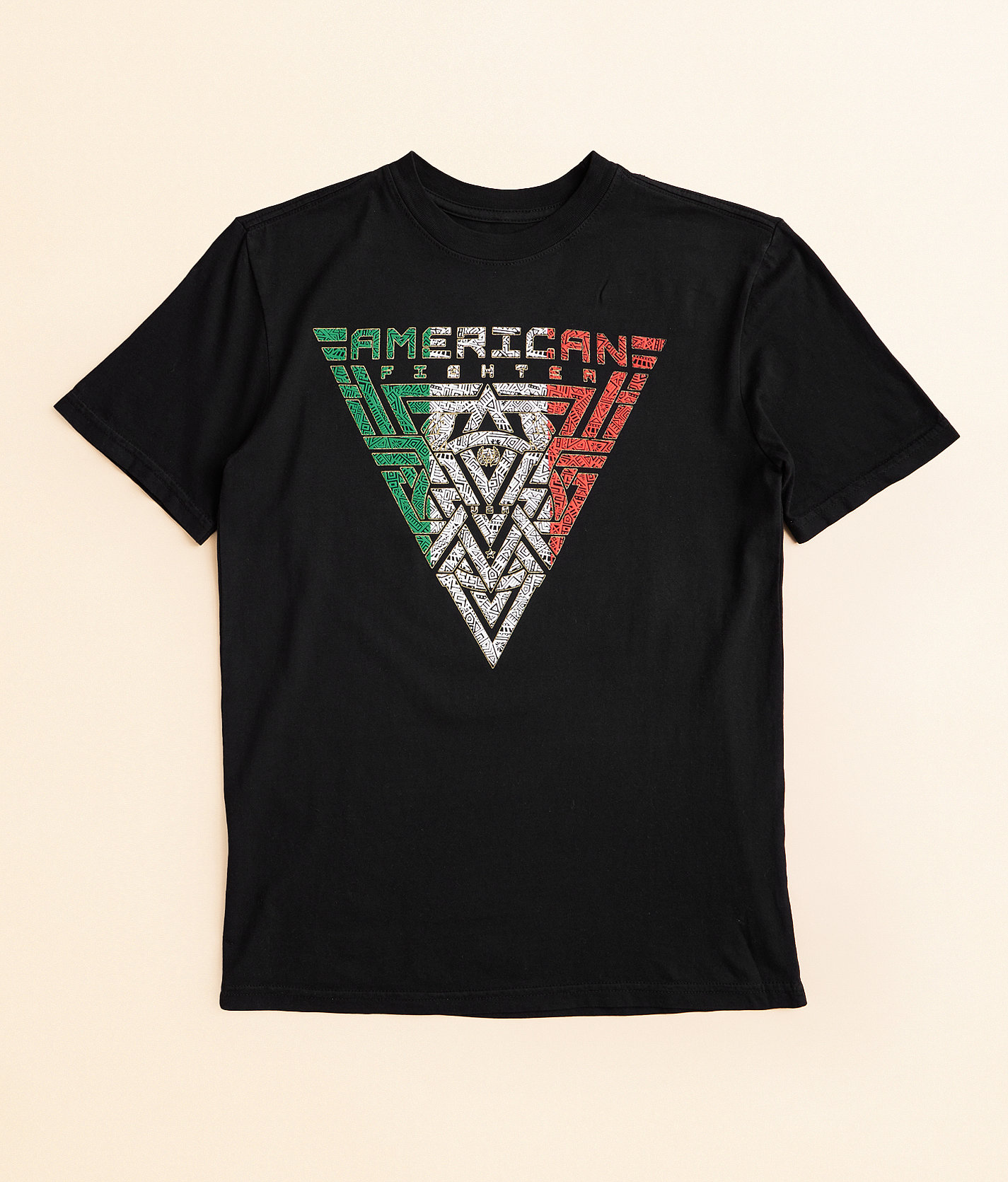 Boys - American Fighter Flat Rock T-Shirt - Boy's T-Shirts in Black