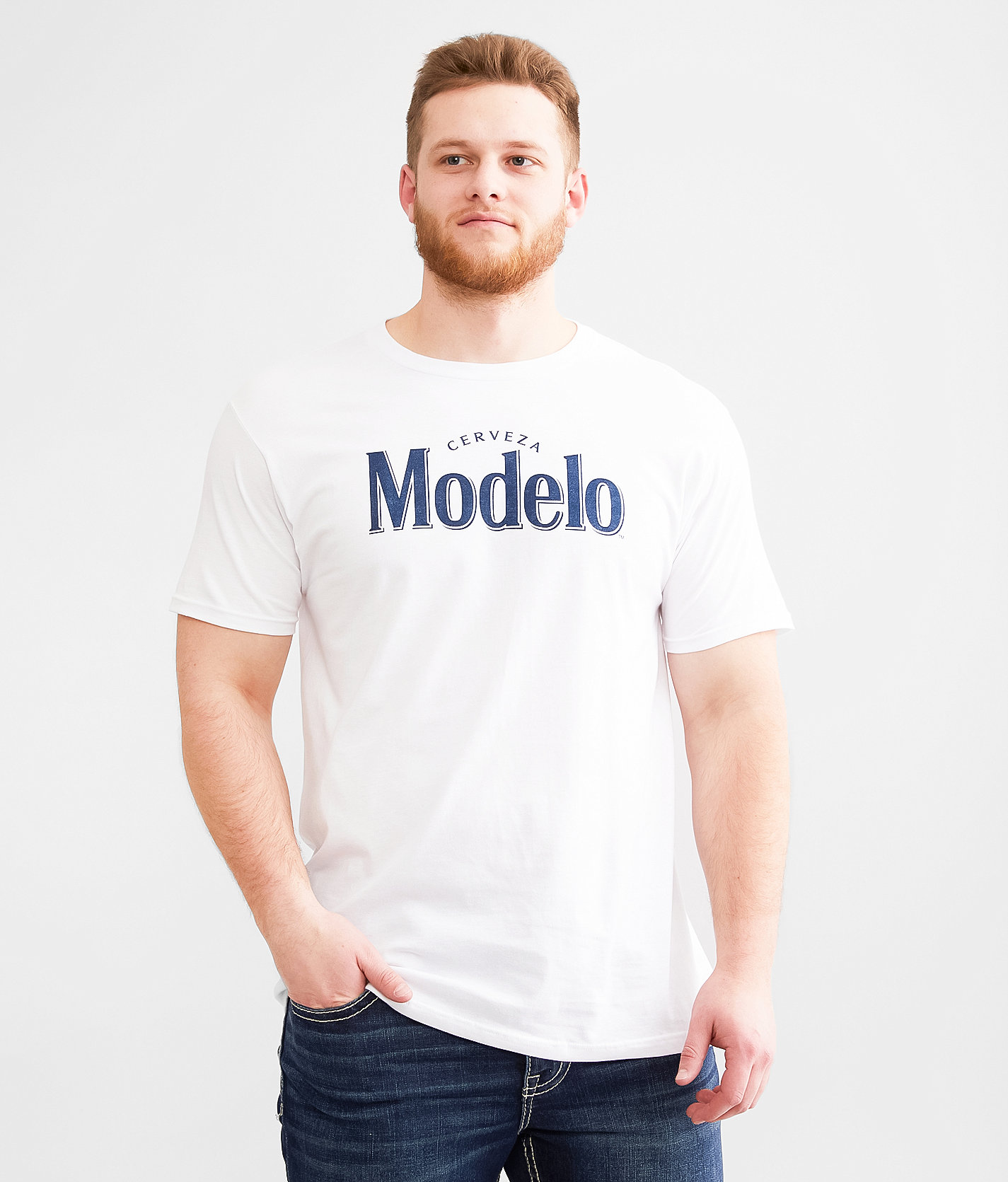 tee luv Cerveza Modelo™ Bottle T-Shirt - Men's T-Shirts in White