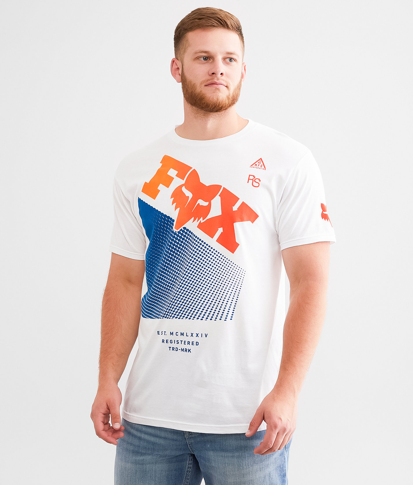 Fox Burm T-Shirt - Men's T-Shirts in White