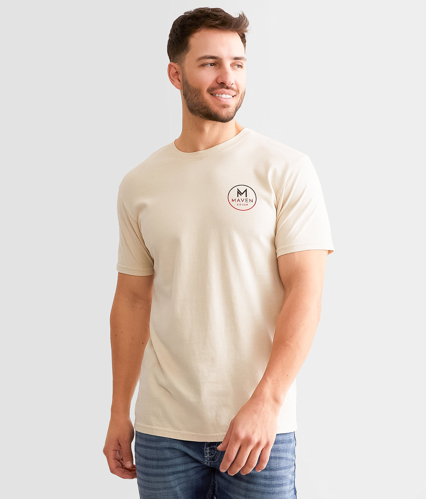 Maven Co-op Remnant T-Shirt - Men's T-Shirts in Sand