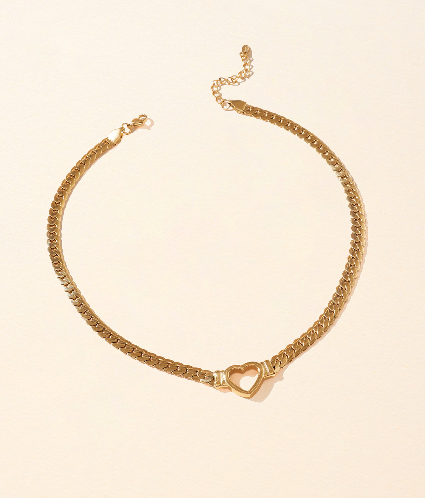 Sahira Jewelry Design Oslo Heart Necklace - Women's Jewelry in Gold