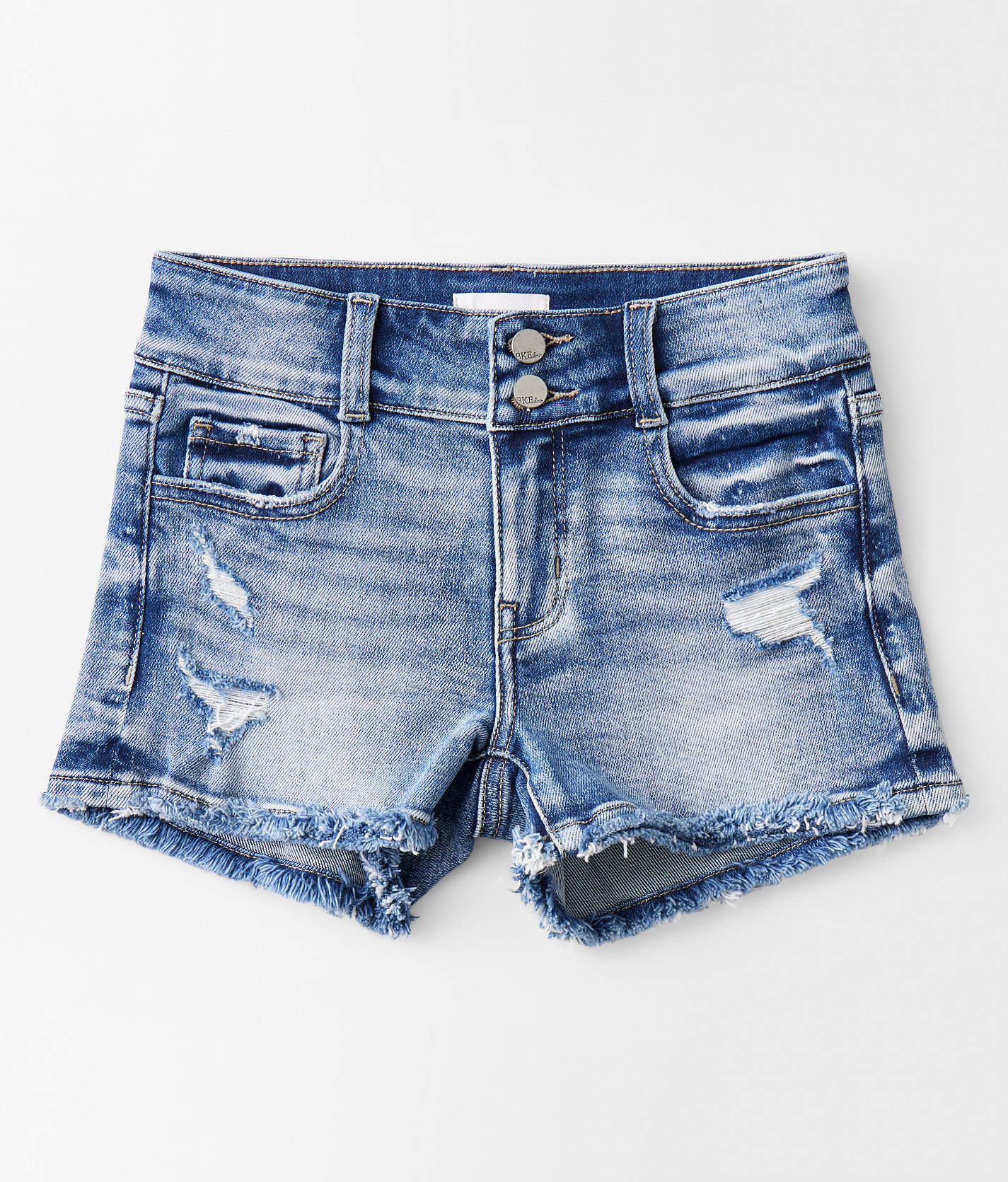 Girls - BKE Mid-Rise Stretch Short - Girl's Shorts in Maroney 2