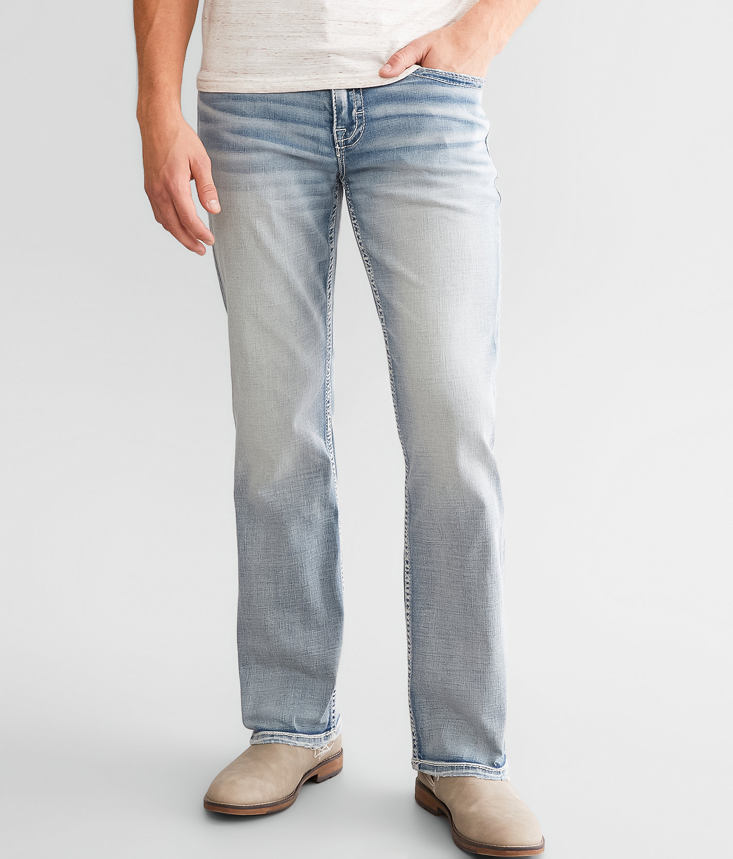 BKE Jake Boot Stretch Jean - Men's Jeans in Globe