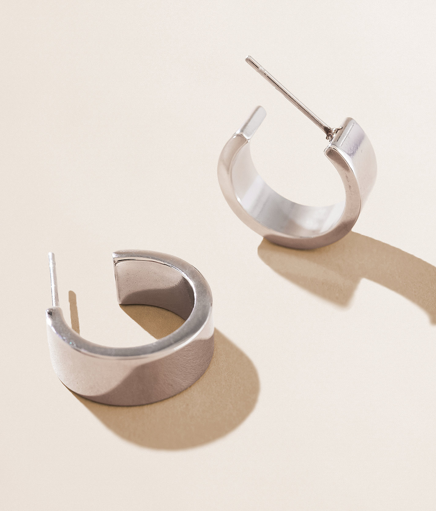 Sahira Jewelry Design Wyatt Mini Hoop Earring - Women's Jewelry in Silver