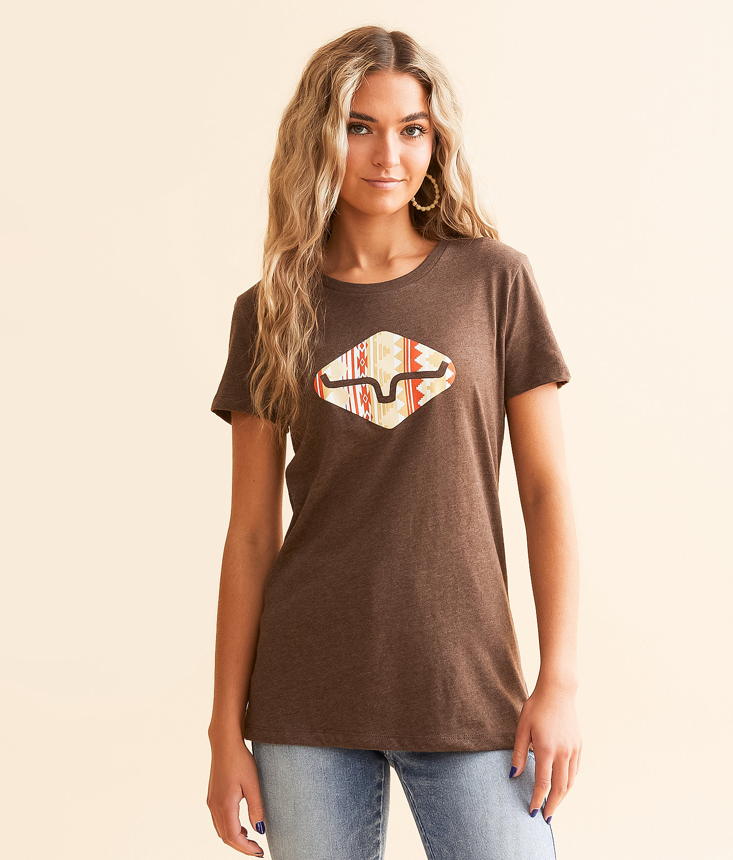 Kimes Ranch Diamond Sirocco T-Shirt - Women's T-Shirts in Espresso