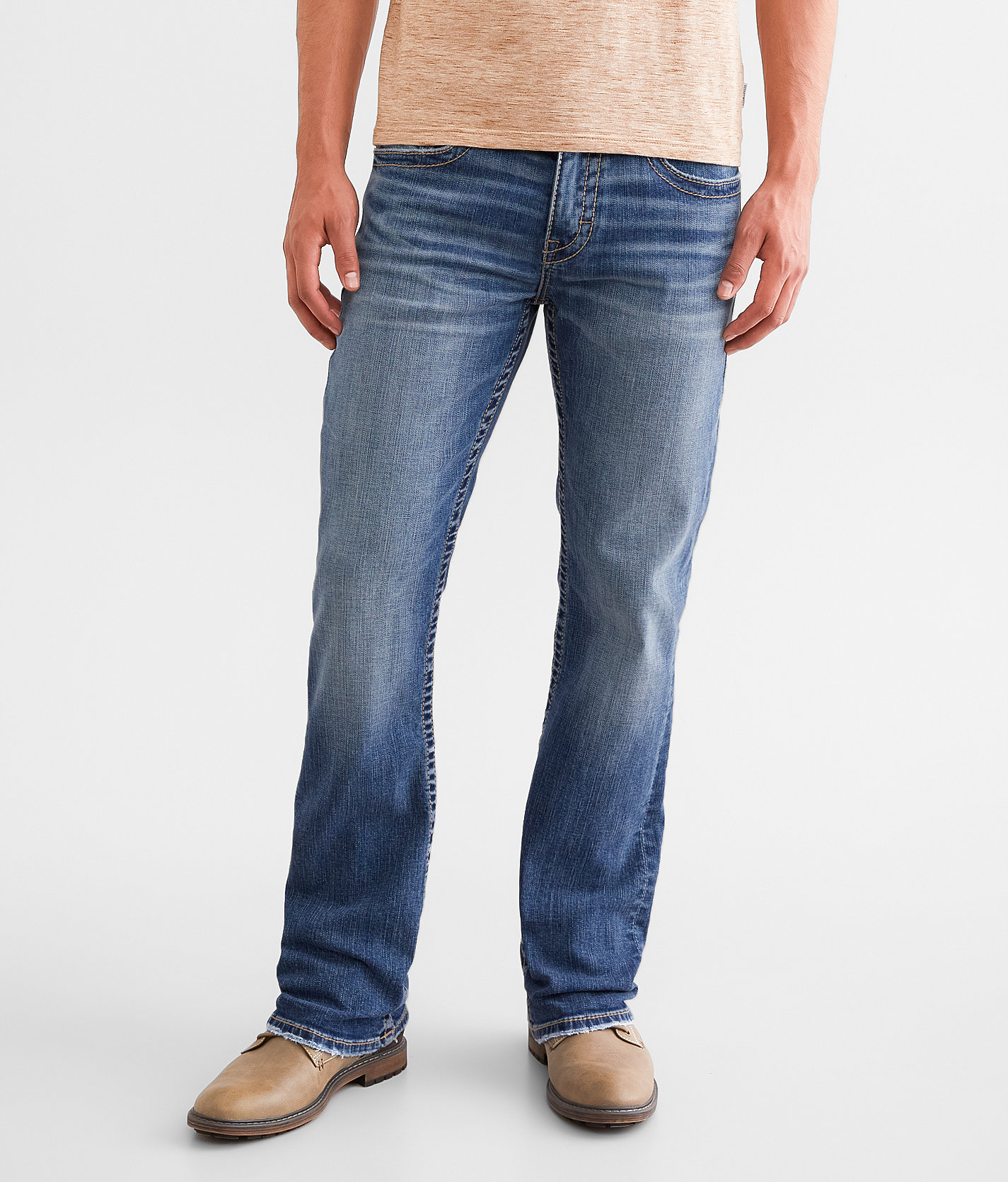 BKE Aiden Boot Stretch Jean - Men's Jeans in Gambles