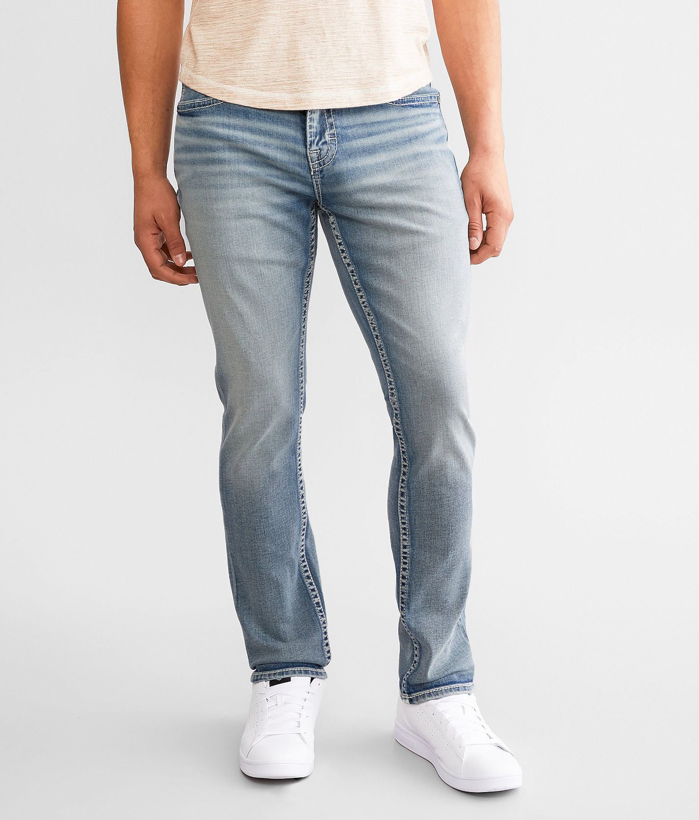 BKE Ethan Straight Stretch Jean - Men's Jeans in Worgul 6