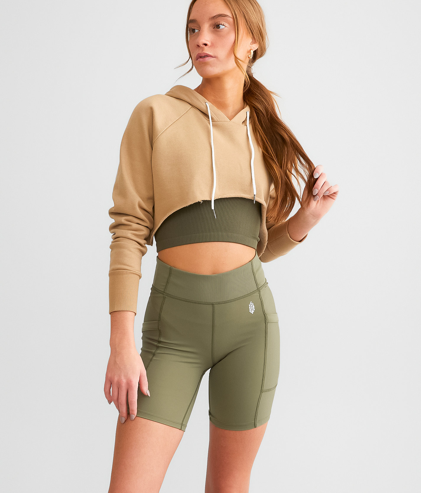 FP Movement Instant Replay Biker Short - Women's Shorts in Secret Garden