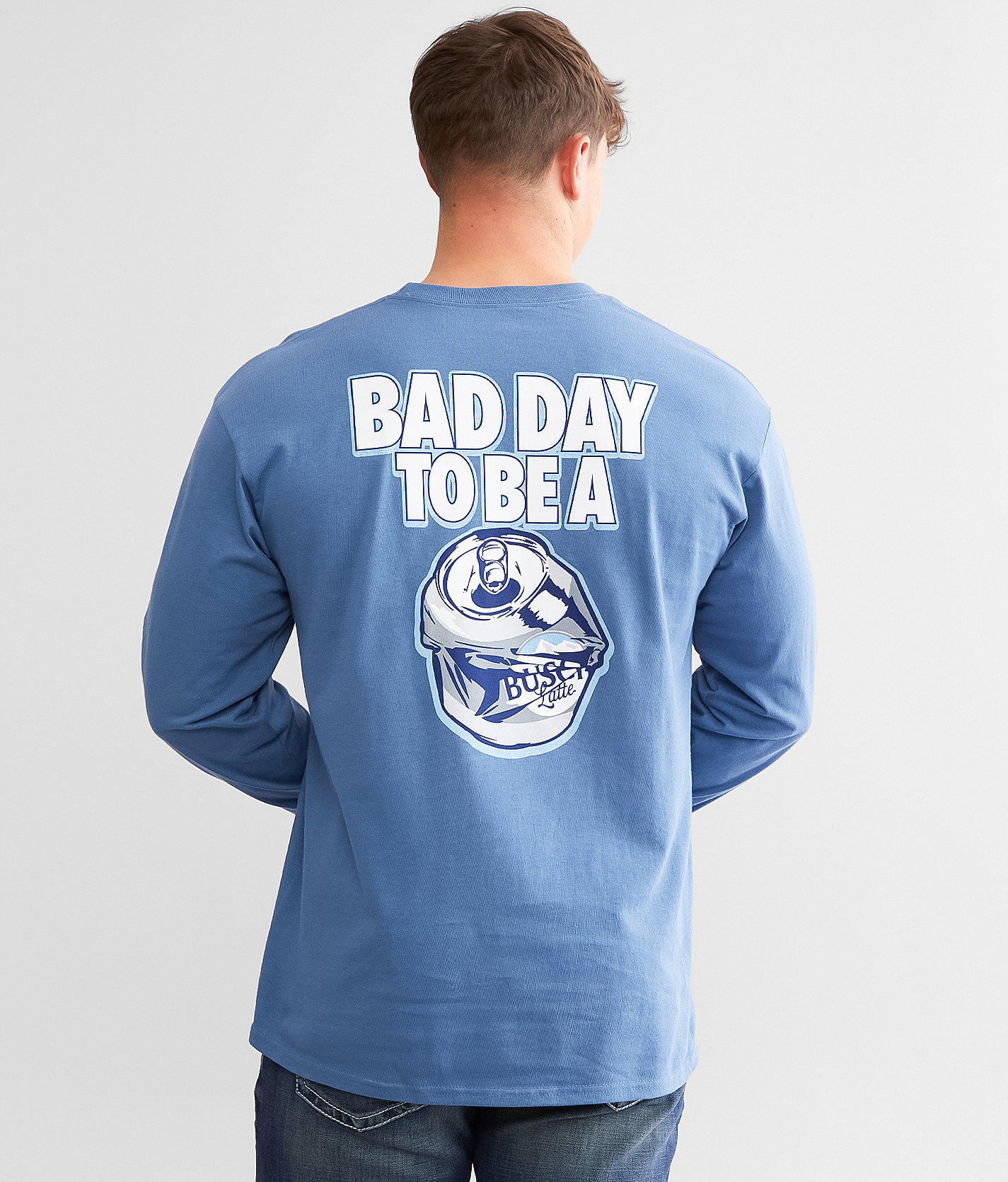 Brew City Bad Day To Be A Busch Light® T-Shirt - Men's T-Shirts in Indigo Blue