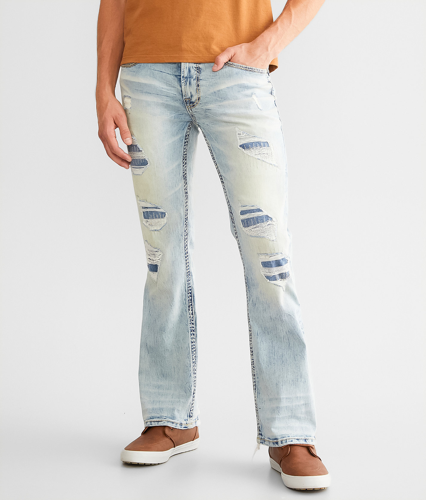 Salvage Havoc Slim Boot Stretch Jean - Men's Jeans in Laima