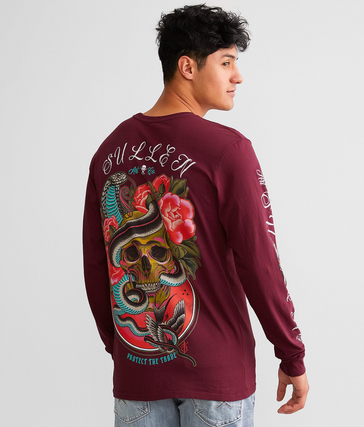 Sullen Cobra T-Shirt - Men's T-Shirts in Tawny Port