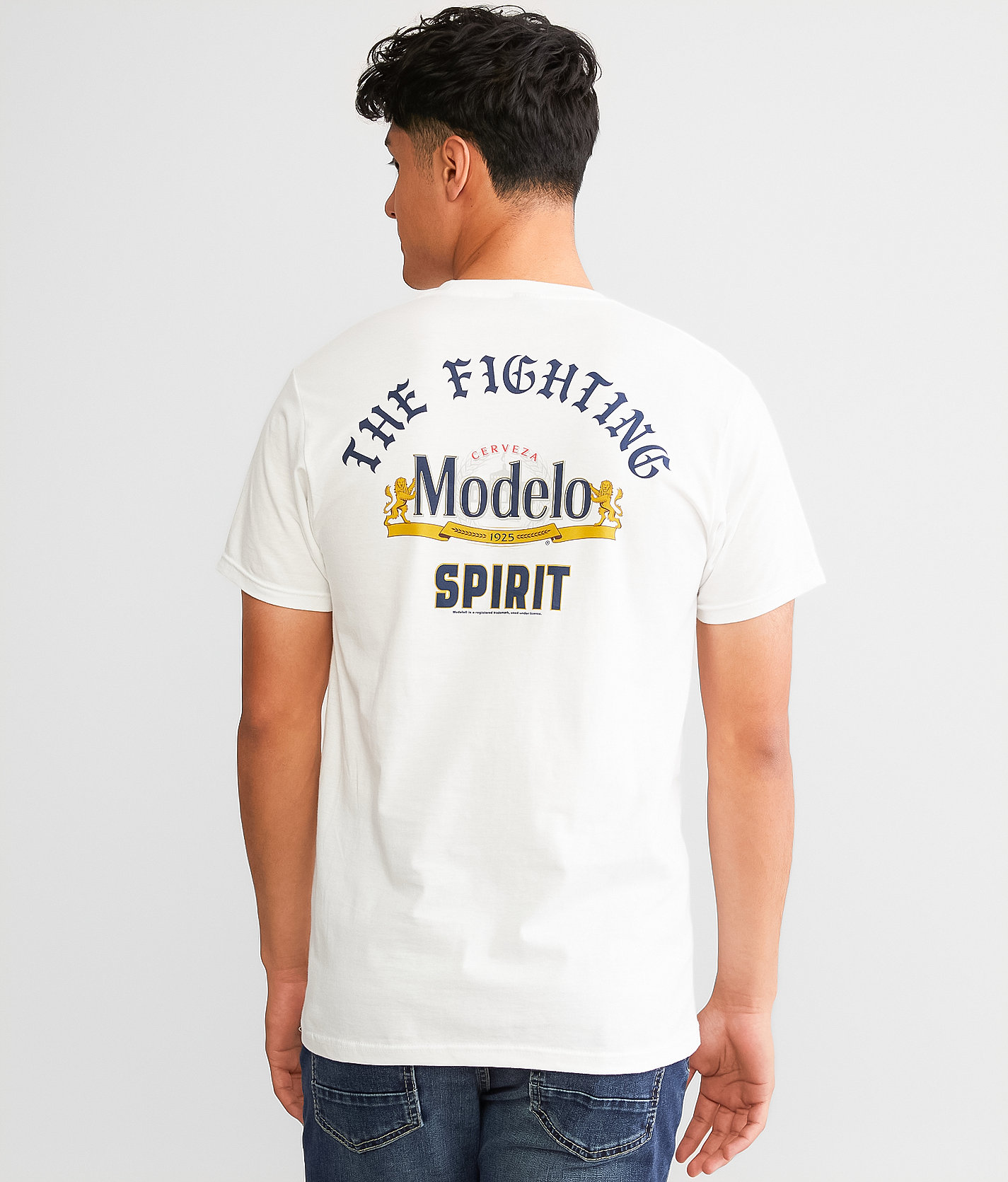 tee luv Modelo® The Fighting Spirit T-Shirt - Men's T-Shirts in White