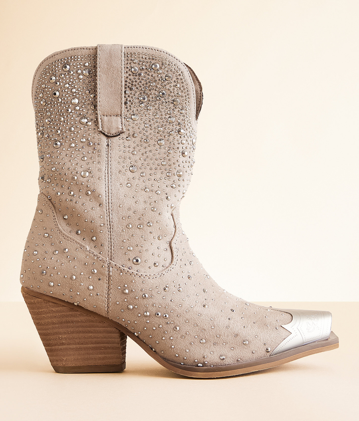 Very G Starburst Glitz Western Boot - Women's Shoes in Taupe
