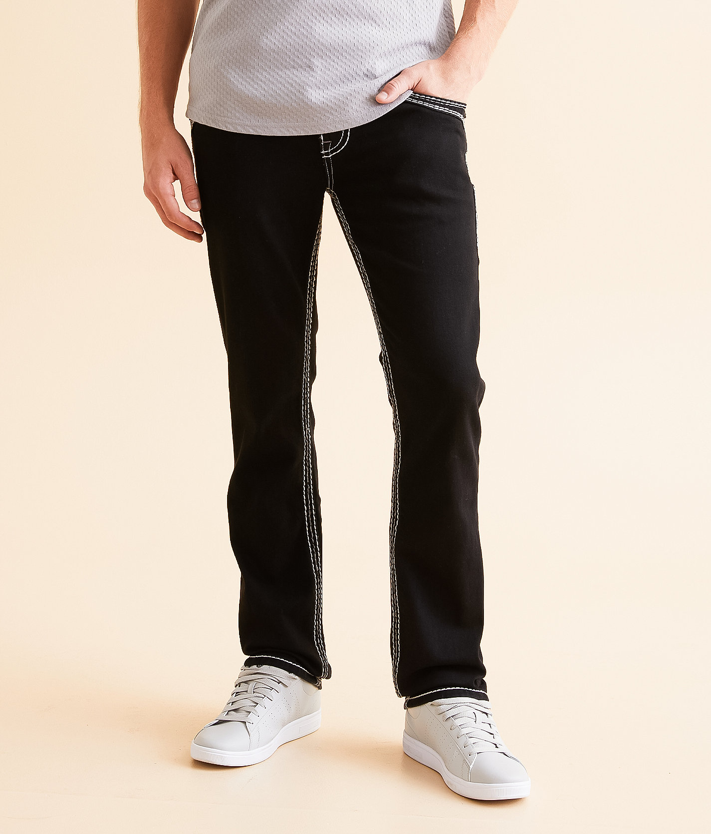 Rock Revival Hymie Slim Straight Stretch Jean - Men's Jeans in Hymie SJ205