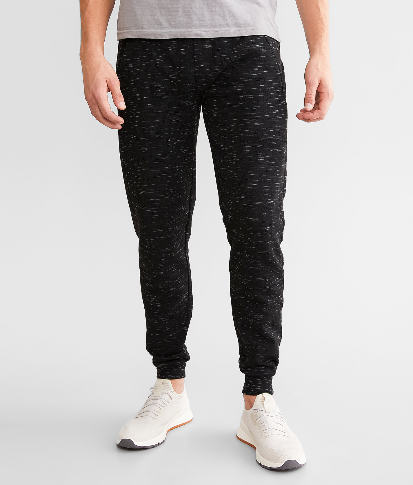 BKE Romar Performance Jogger - Men's Activewear in Black