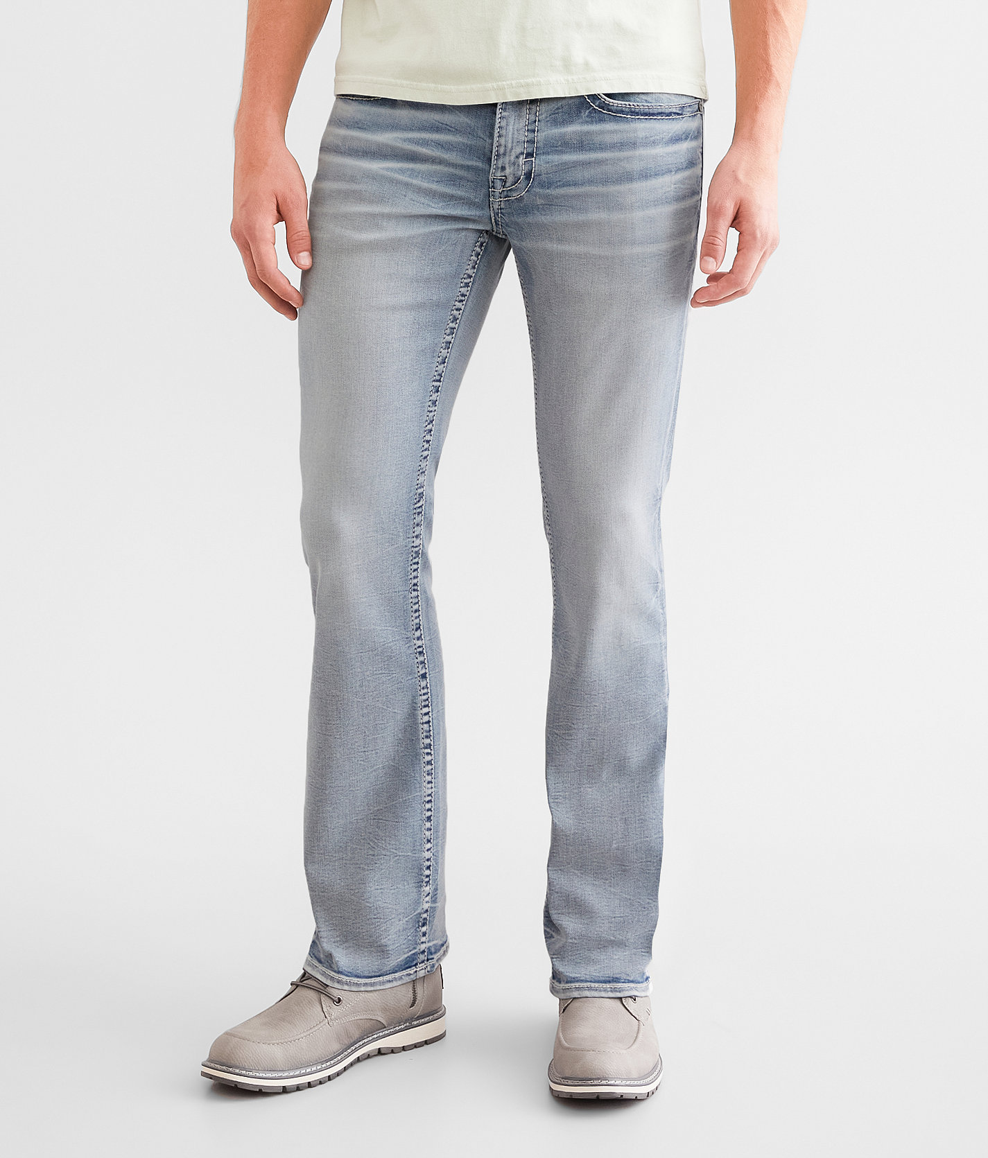 BKE Aiden Boot Stretch Jean - Men's Jeans in Fallow