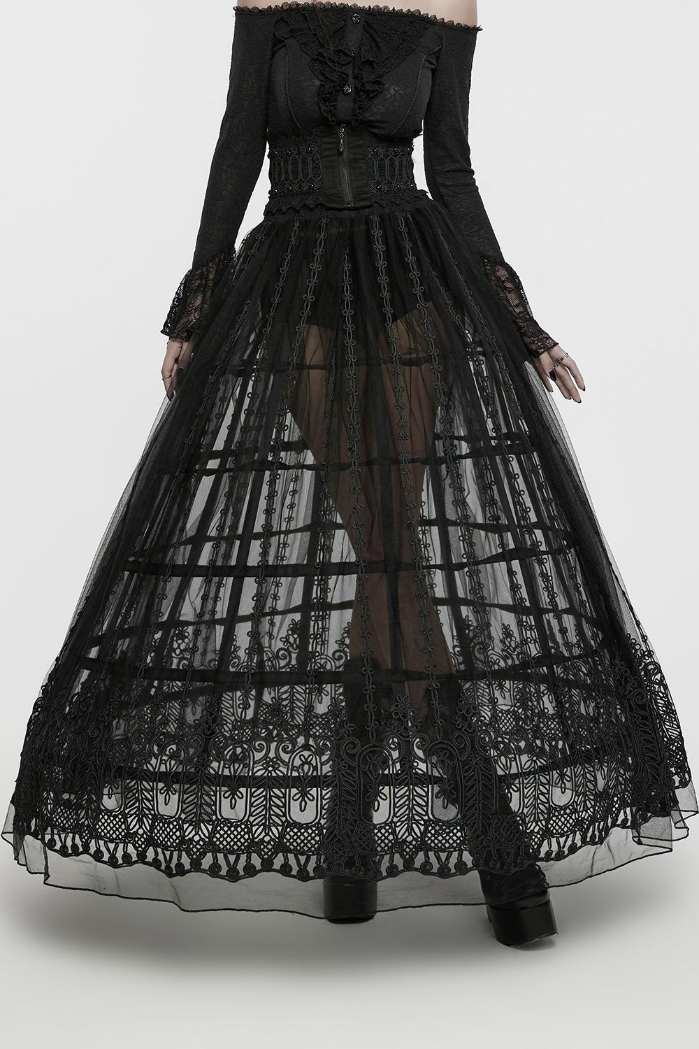 Caged Crow Bustle Underskirt