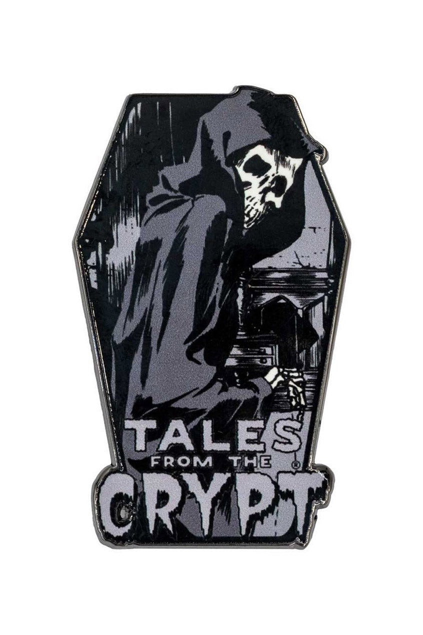 Tales From The Crypt Reaper Coffin Enamel Pin