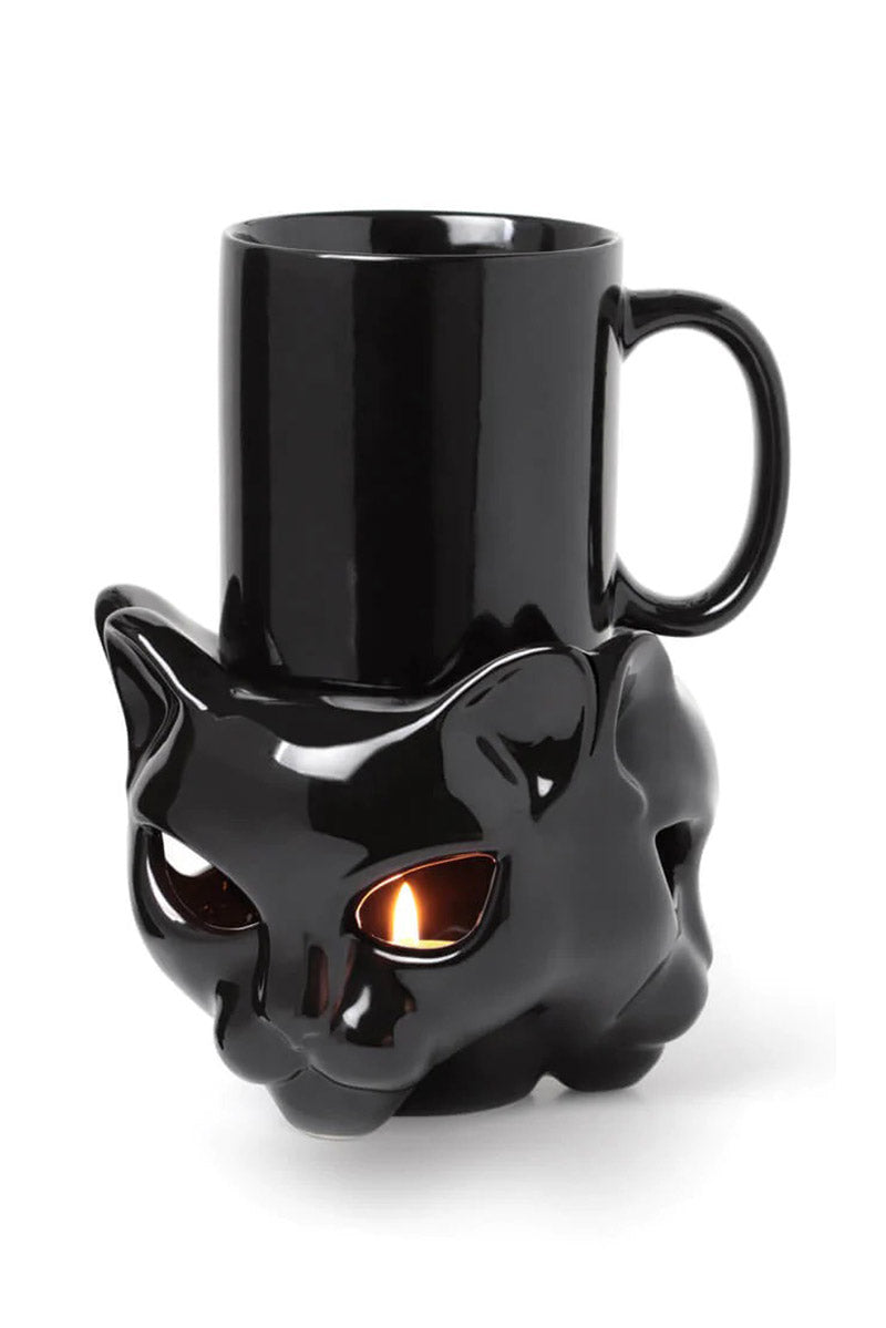 Cat Tea Light Mug Warmer [W/ Mug]