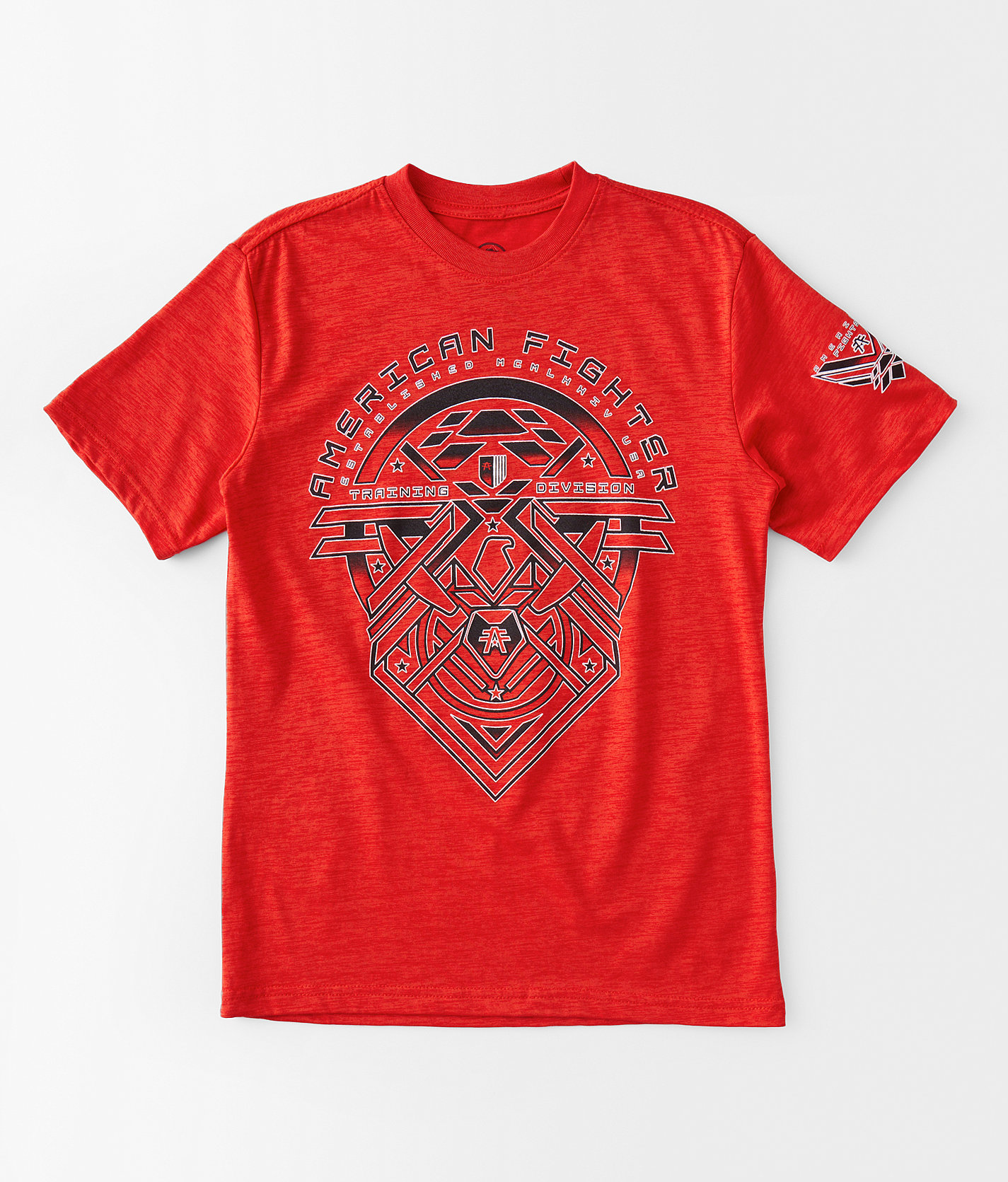 Boys - American Fighter Oakford T-Shirt - Boy's T-Shirts in Poppy Red Chinese Red