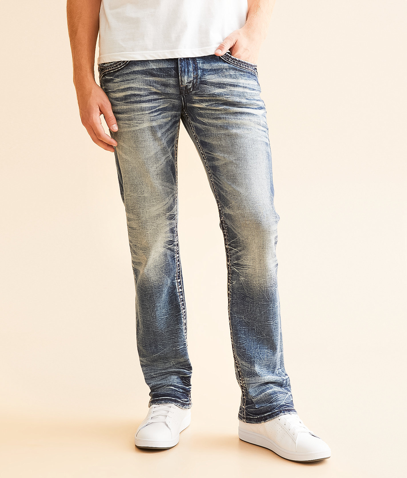 Rock Revival Cicero Straight Stretch Jean - Men's Jeans in Cicero J200