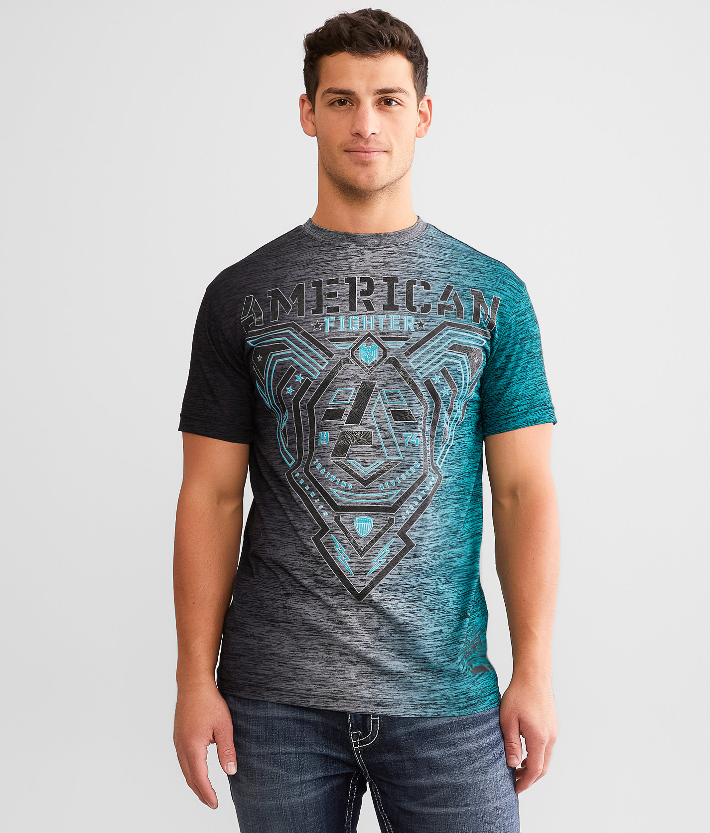 American Fighter Courtland T-Shirt - Men's T-Shirts in Black Multi