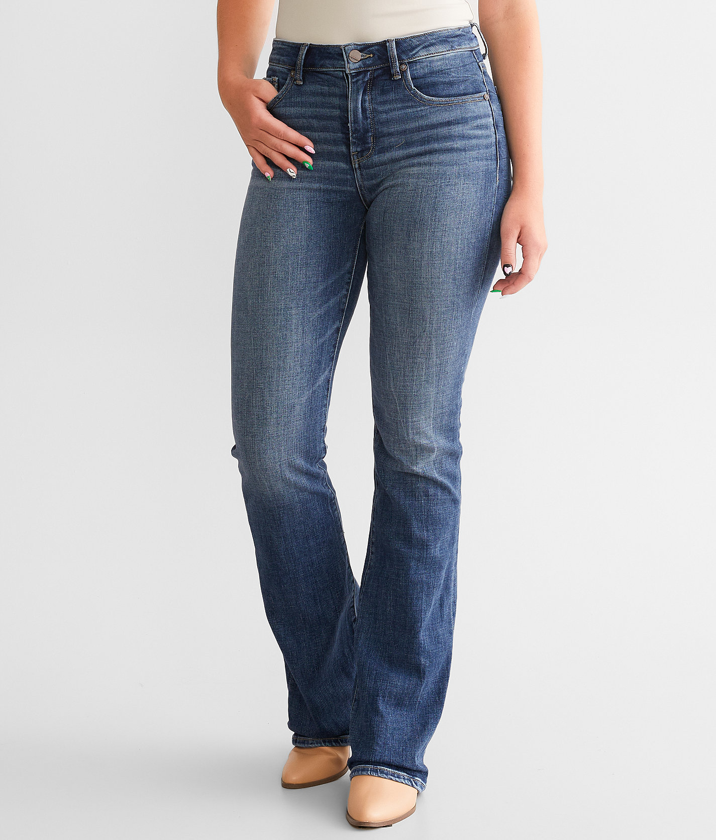 Buckle Black Fit No. 93 Boot Stretch Jean - Women's Jeans in Corsica