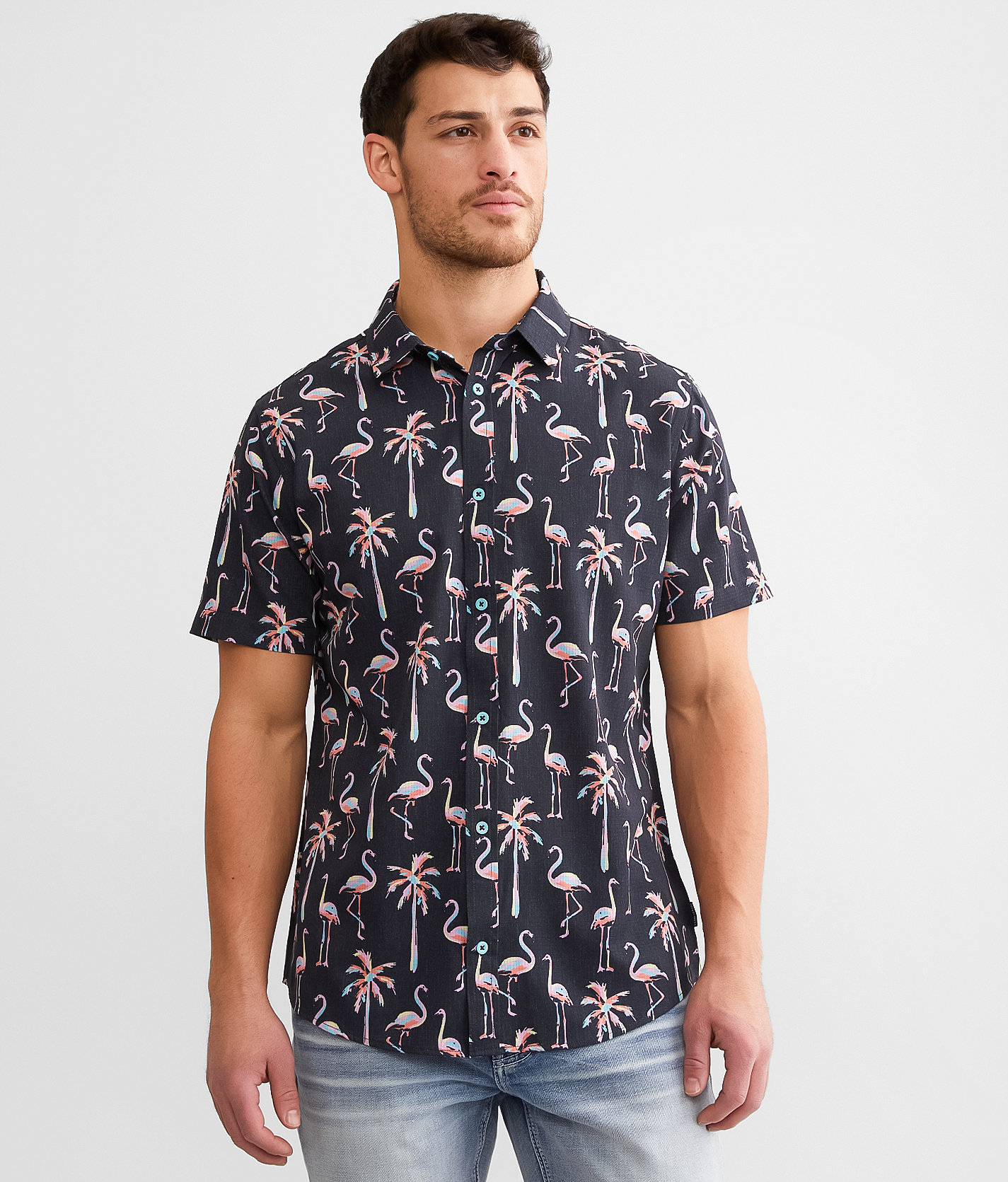 Departwest Performance Stretch Shirt - Men's Shirts in Black