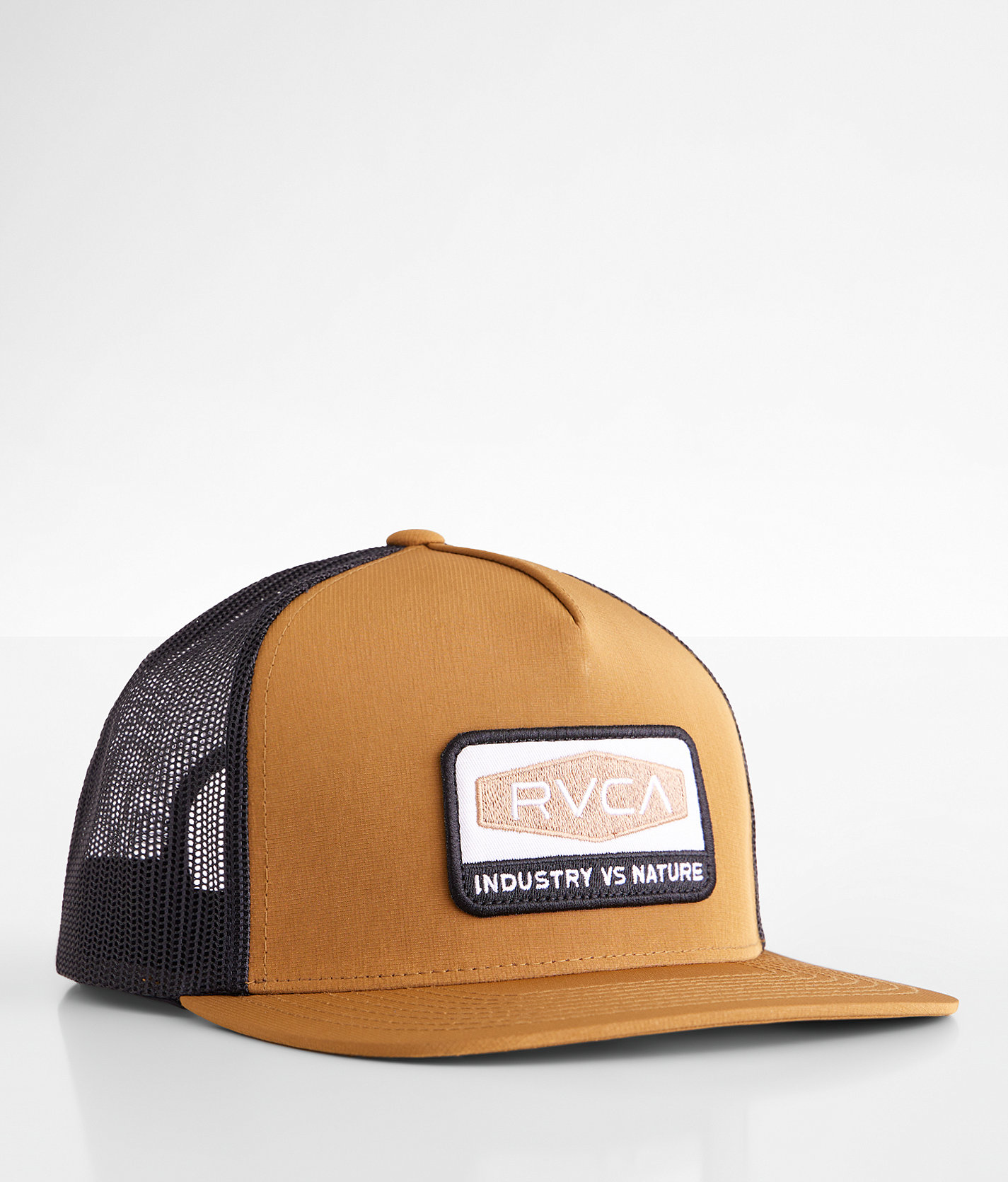 RVCA Sinclair Trucker Hat - Men's Hats in Camel