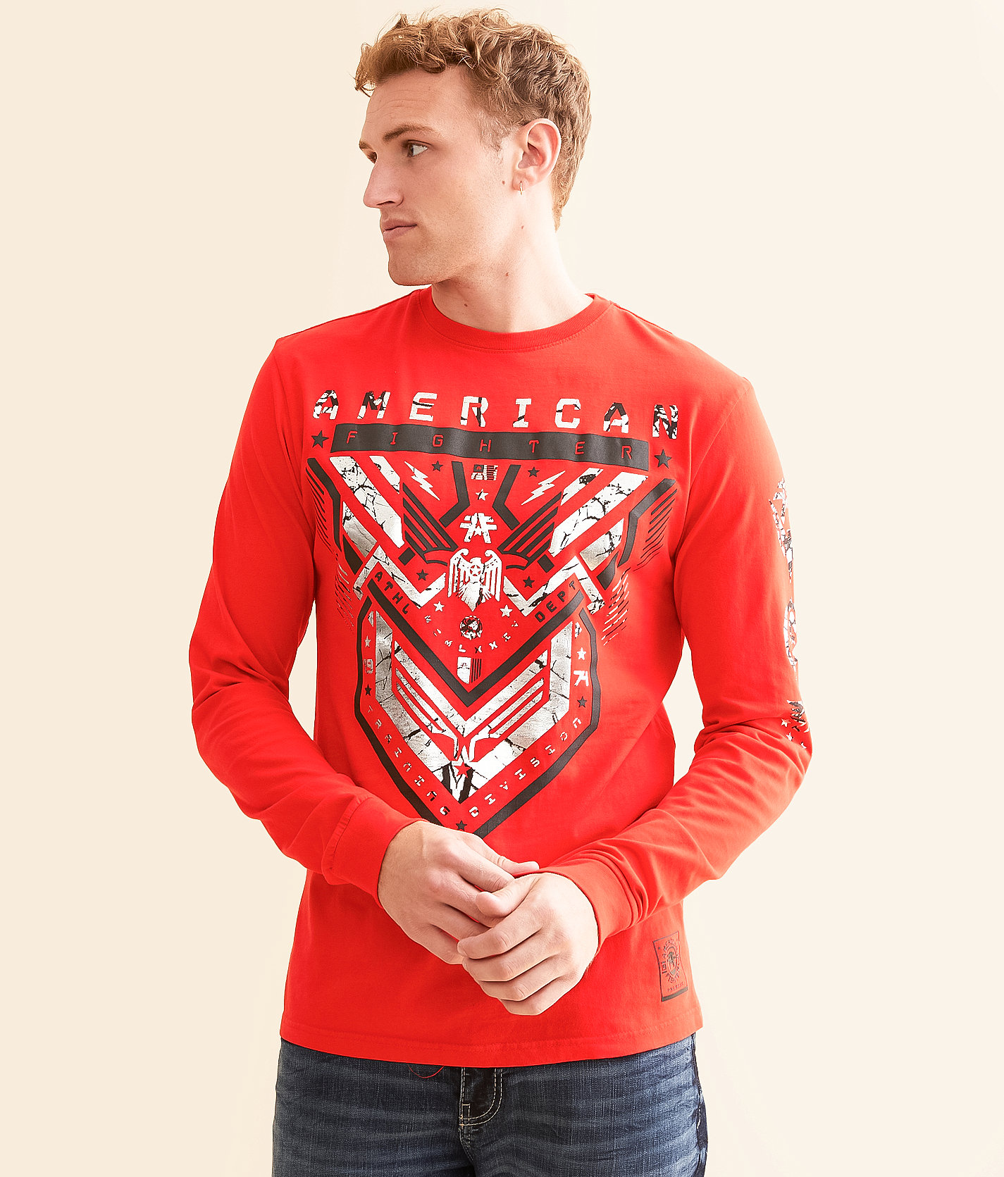 American Fighter Sawgrass T-Shirt - Men's T-Shirts in Red