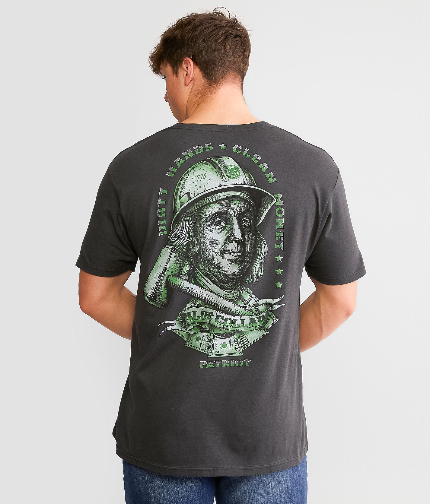 Howitzer Dirty Hands T-Shirt - Men's T-Shirts in Vintage Black