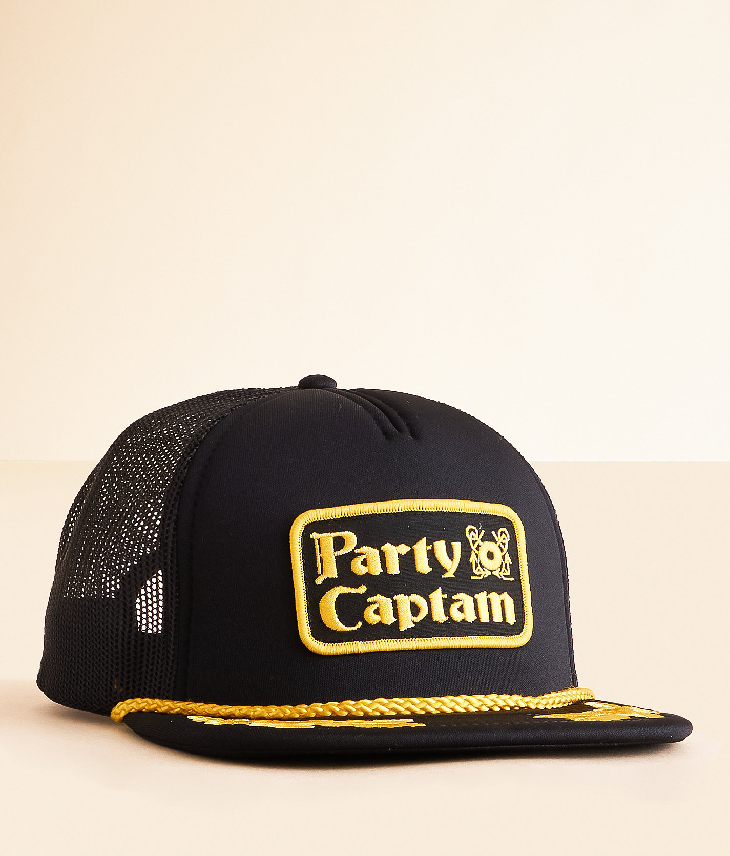 American Needle Party Captain Trucker Hat - Men's Hats in Black