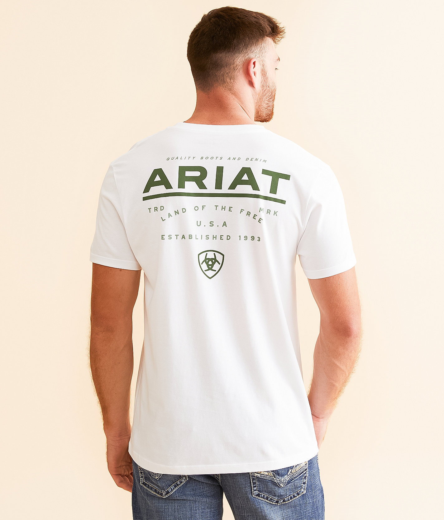 Ariat Official Quality T-Shirt - Men's T-Shirts in White