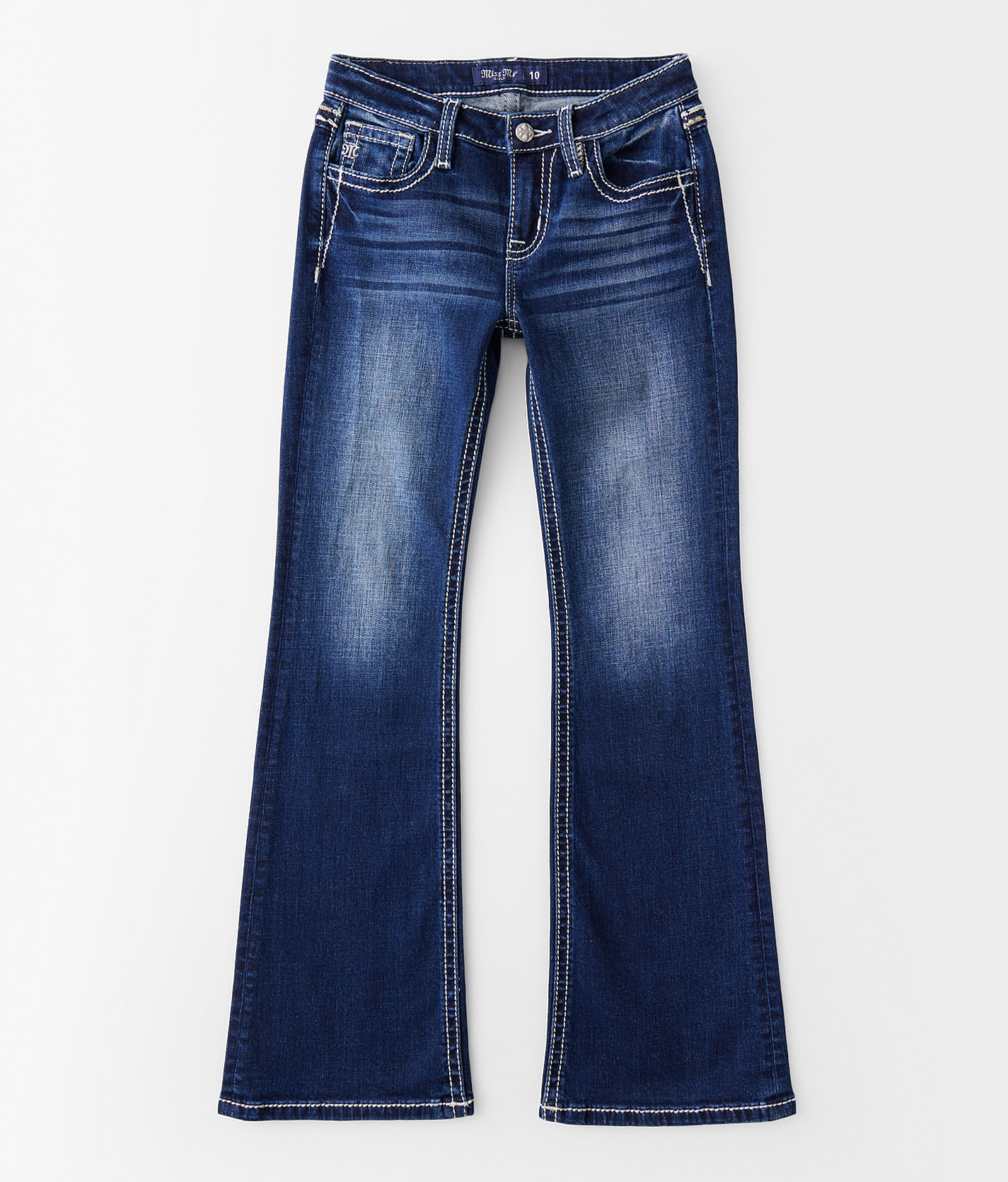 Girls - Miss Me Mid-Rise Boot Stretch Jean - Girl's Jeans in D1049B