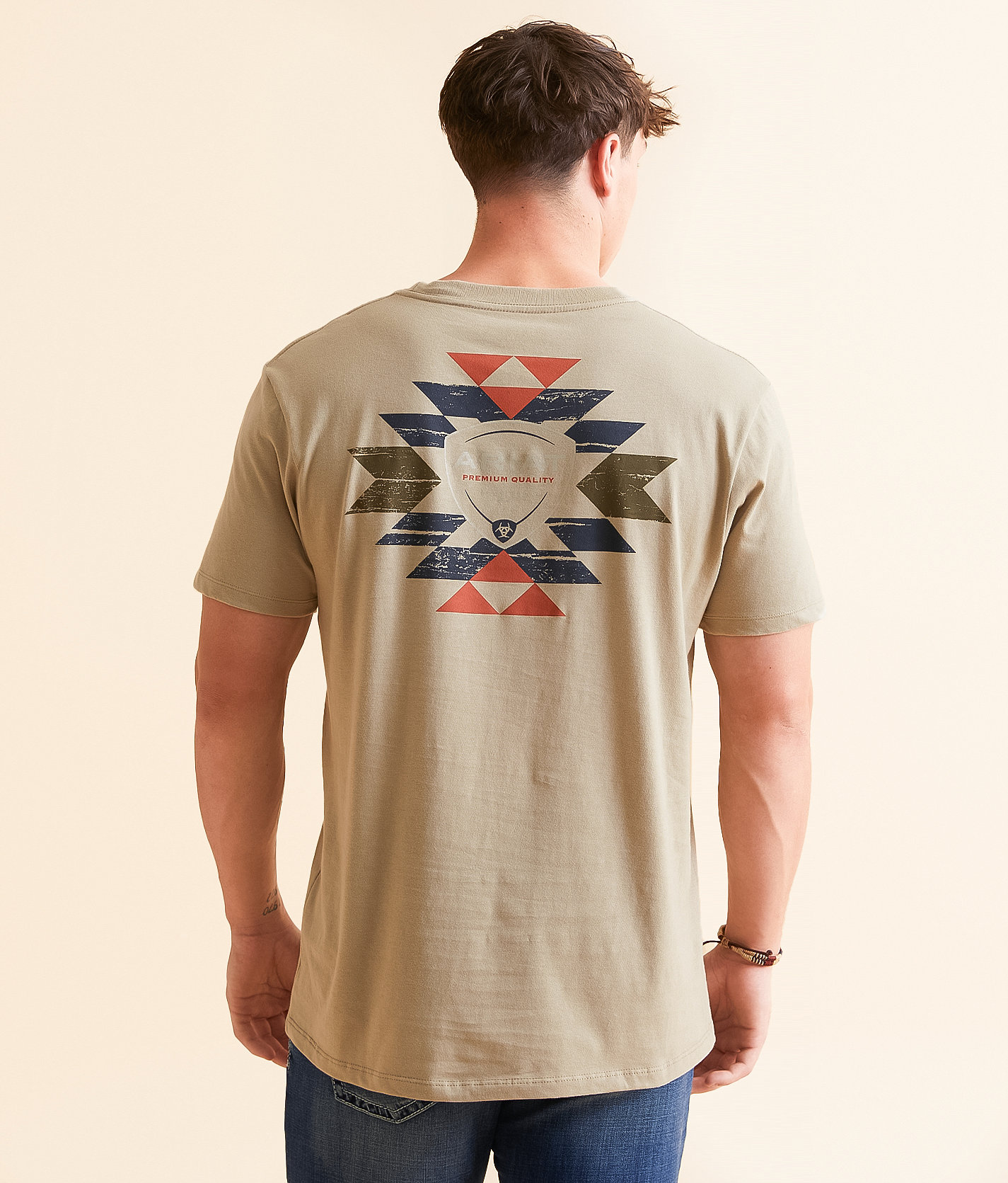 Ariat Southwest Float T-Shirt - Men's T-Shirts in Winter Twig