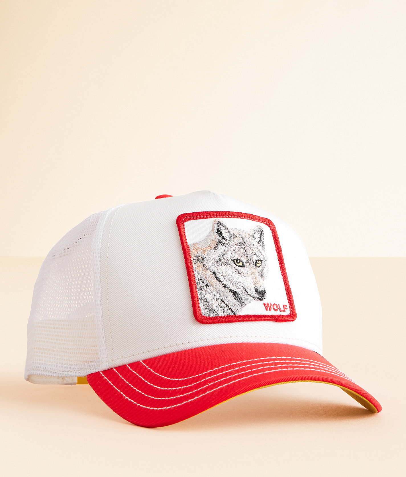 Goorin Bros. The Wolf Trucker Hat - Men's Hats in White
