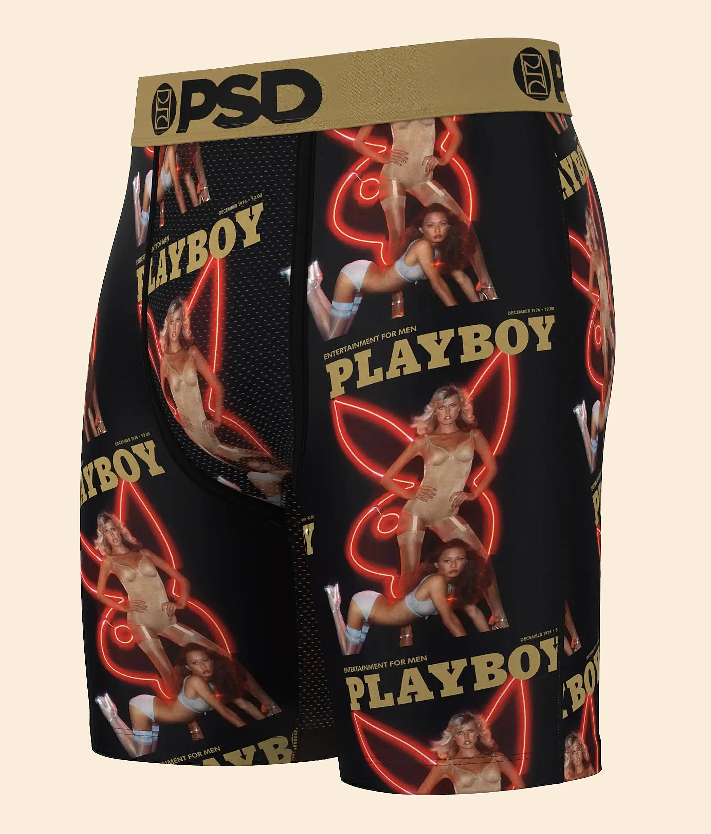 PSD Playboy Playmates Stretch Boxer Briefs - Men's Boxer Briefs in Multi