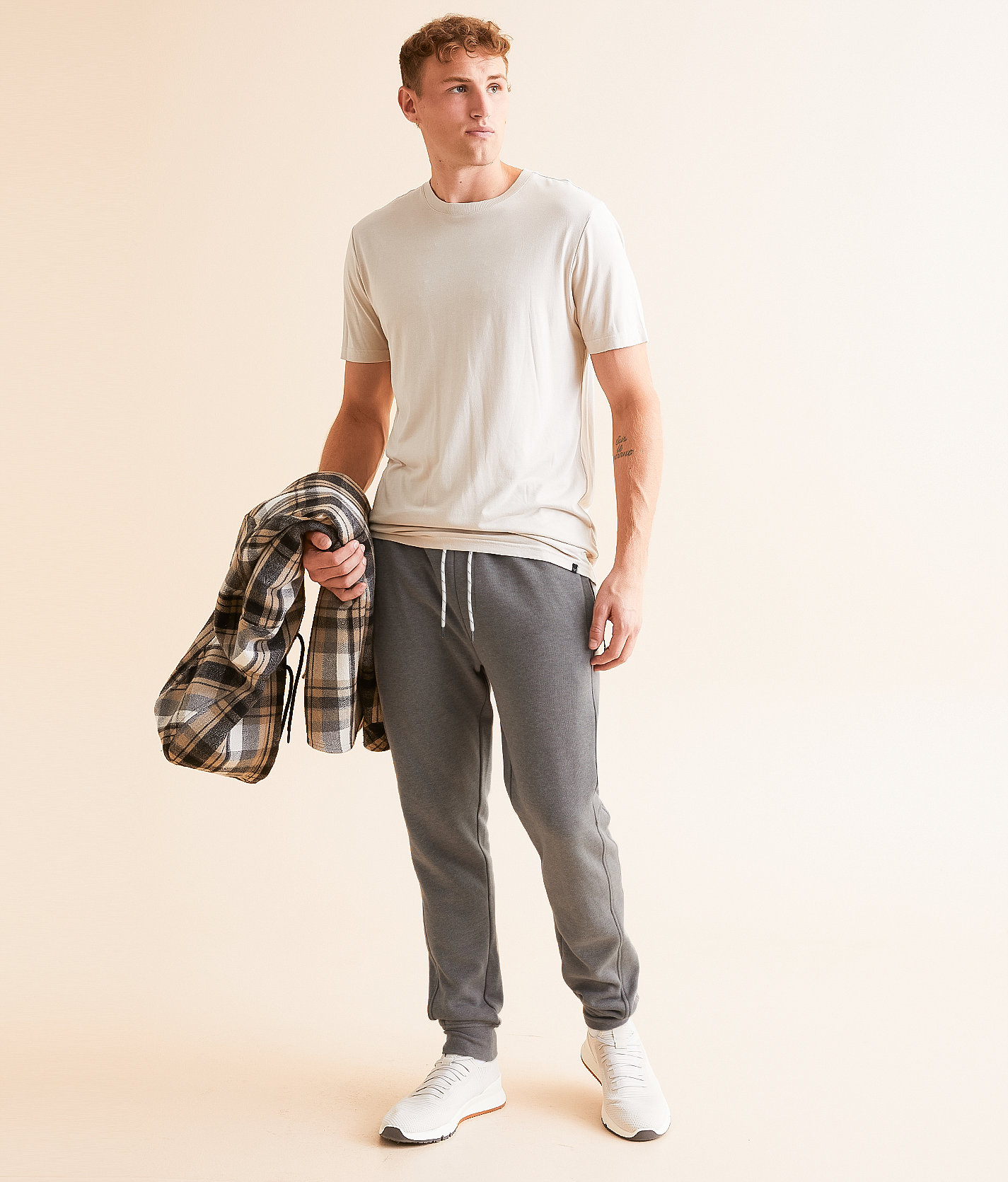 Departwest Fleece Jogger - Men's Sweatpants in Gunmetal