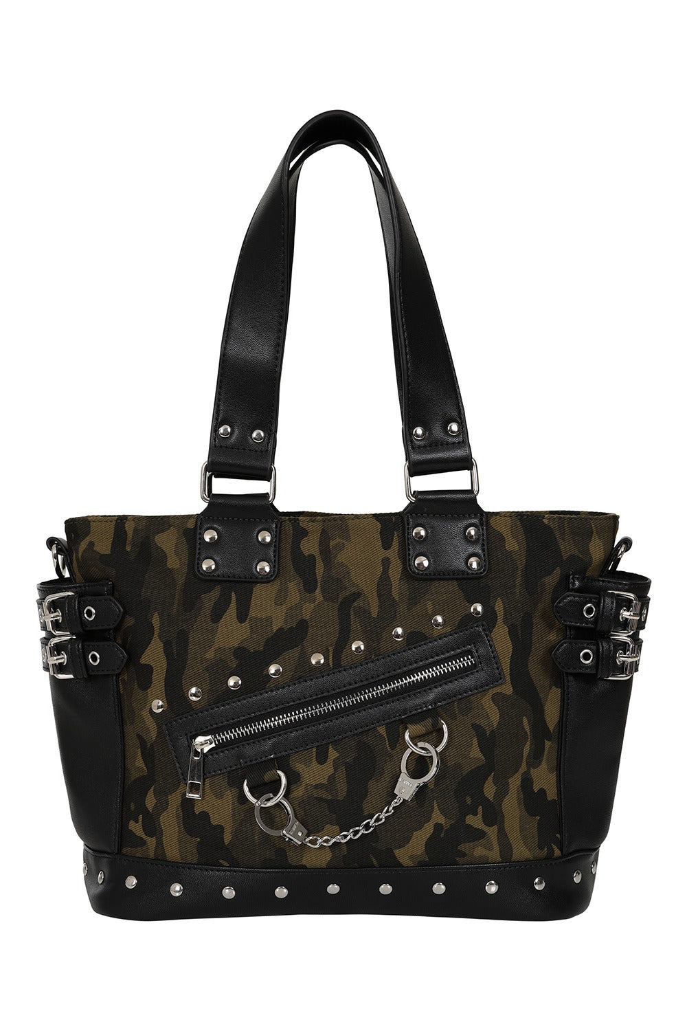 Camo Green Punk Hellbound Handbag
