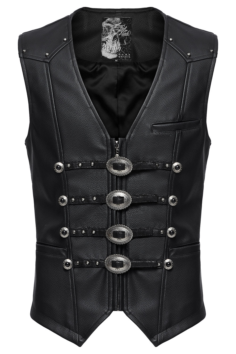 Lawless Studded Leather Vest