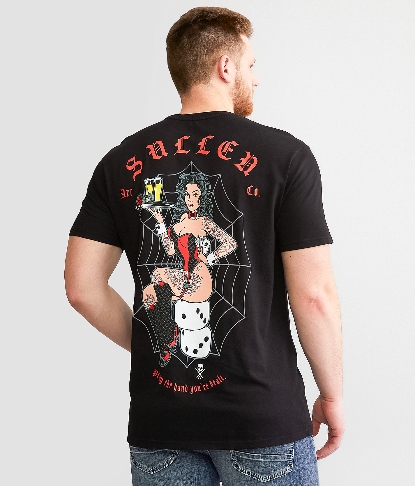 Sullen Parlor Games T-Shirt - Men's T-Shirts in Jet Black