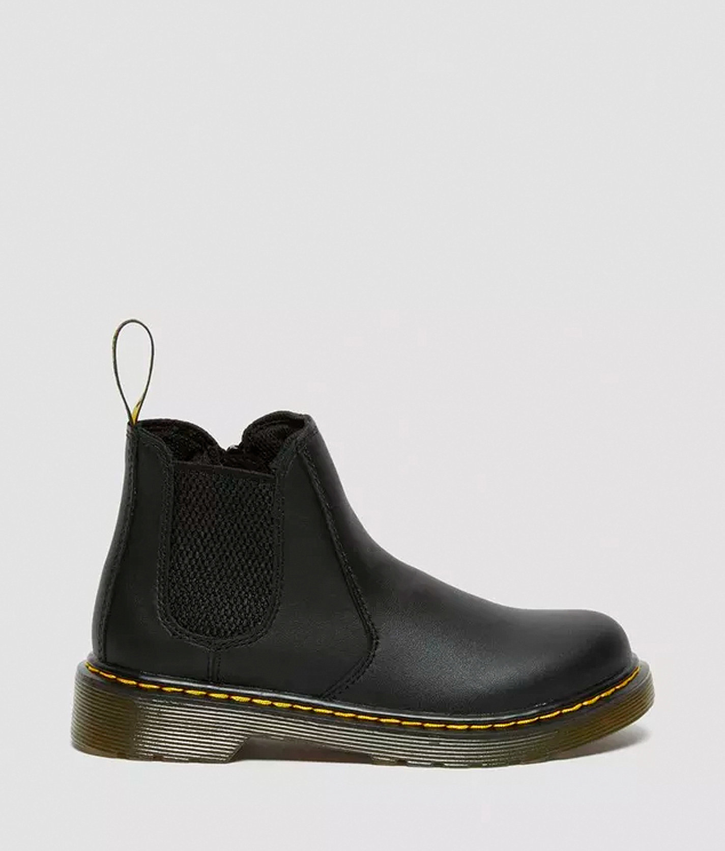 Girls - Dr. Martens Leather Chelsea Boot - Girl's Shoes in Black