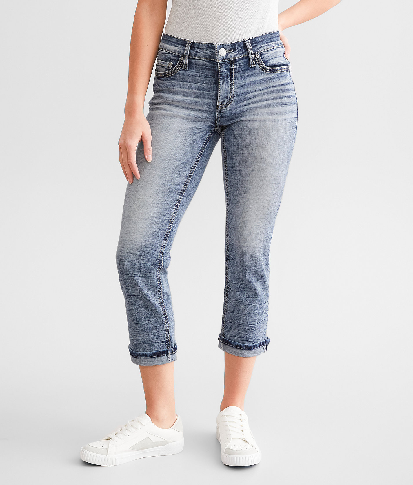 Daytrip Virgo Stretch Capri Jean - Women's Jeans in Light 115