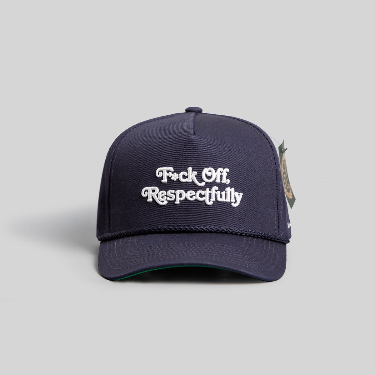 RESPECTFULLY DEEP NAVY TRUCKER HAT