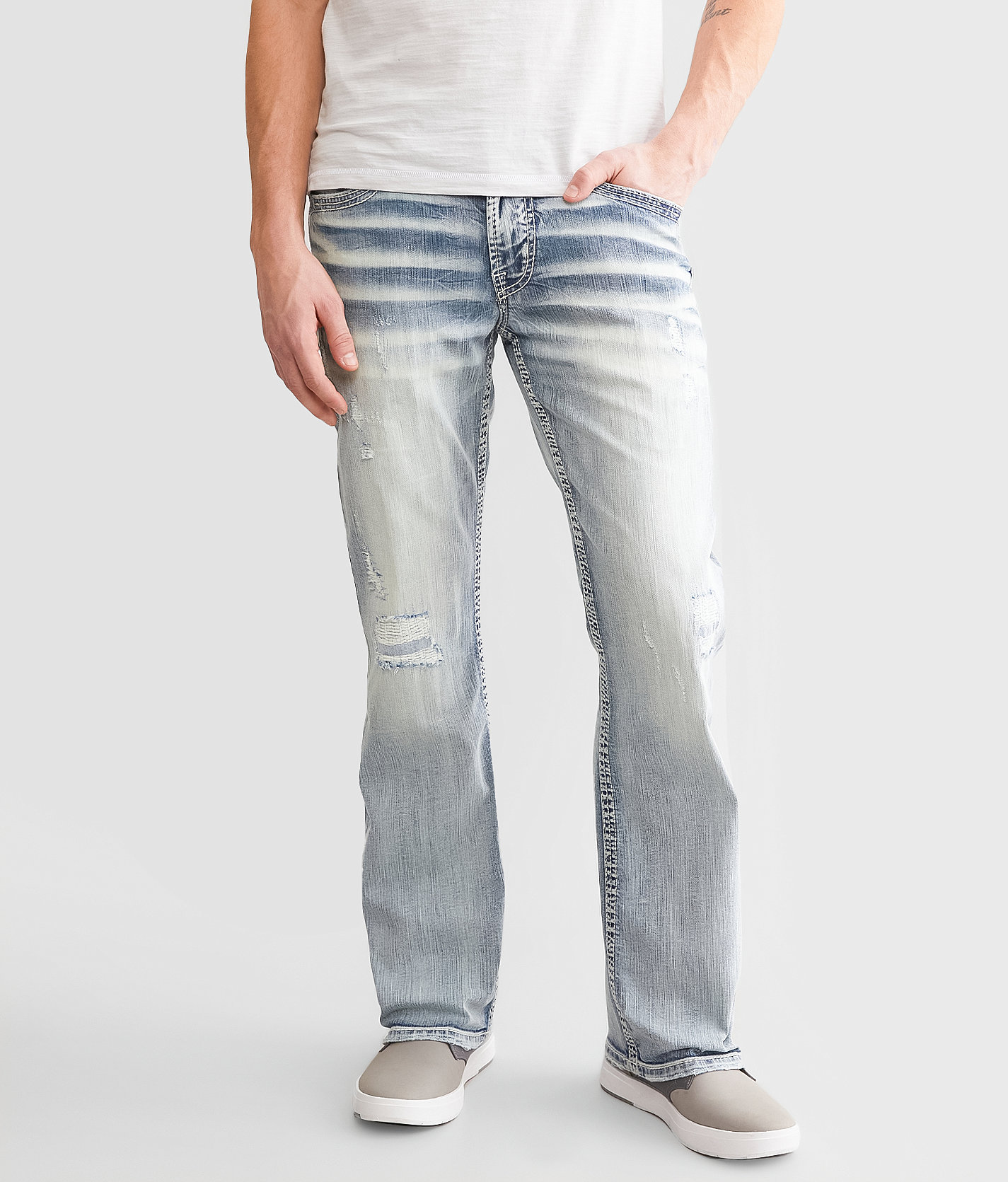 Salvage Havoc Slim Boot Stretch Jean - Men's Jeans in Nikaia