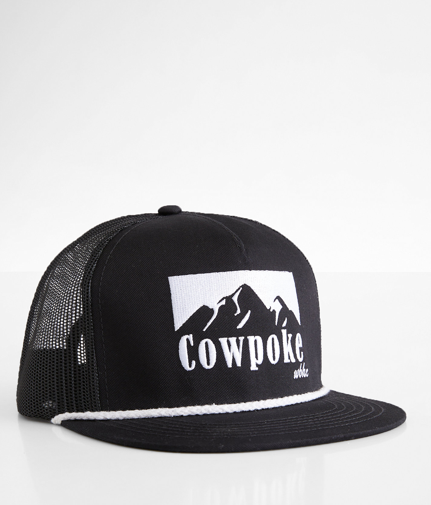 Whiskey Bent Cowboy Killer Trucker Hat - Men's Hats in Black