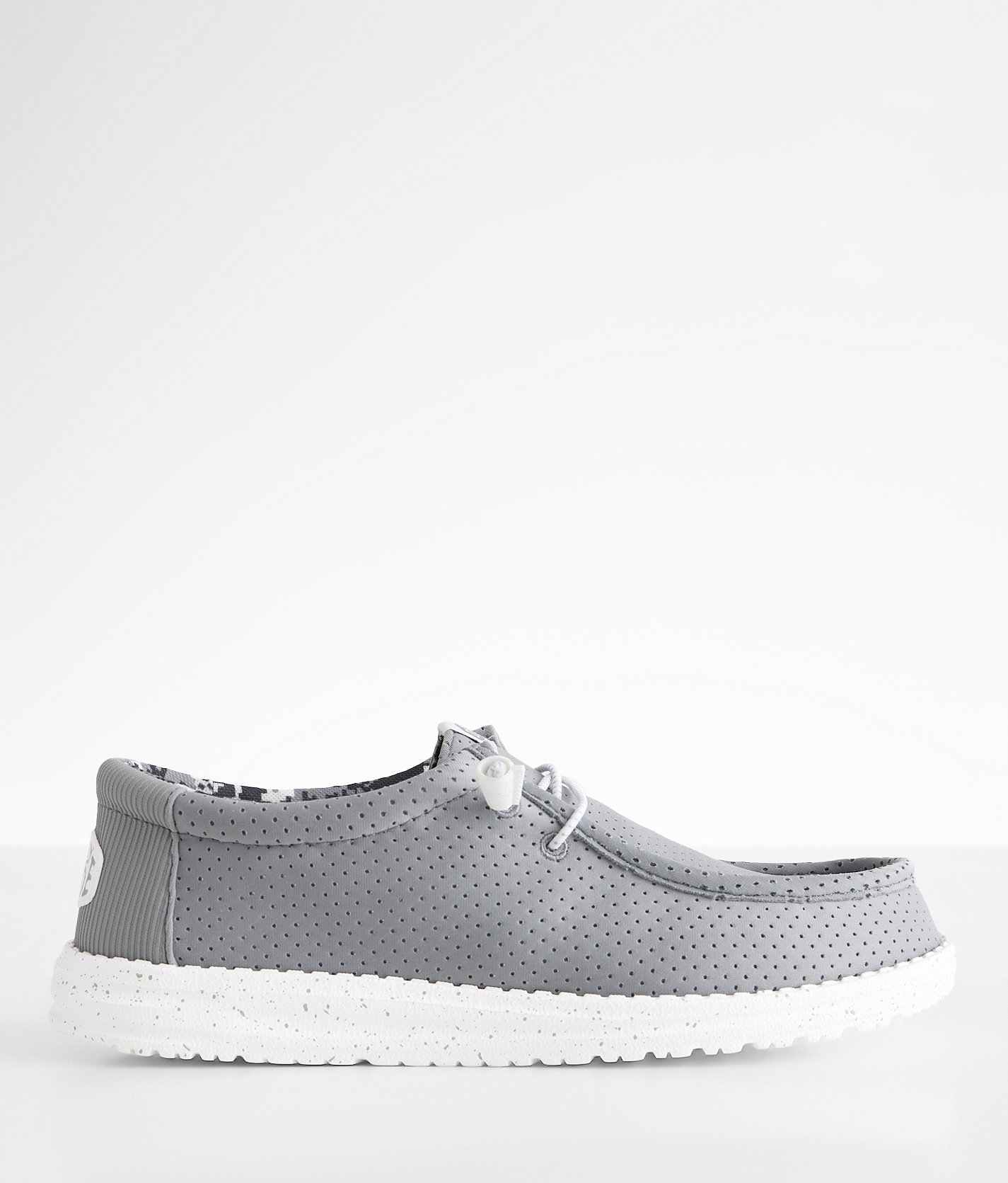 HEYDUDE™ Wally Perforated Shoe - Men's Shoes in Grey