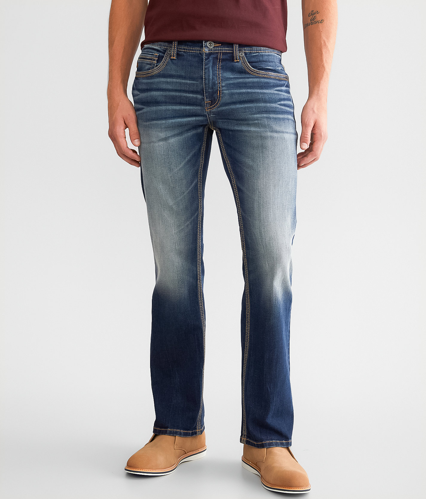 BKE Aiden Boot Stretch Jean - Men's Jeans in Cheyne